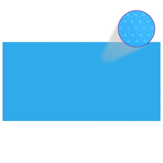 NNEVL Rectangular Pool Cover 732 x 366 cm PE Blue-0